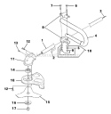 Part Location Diagram of PS01605 Homelite Screw-Hex Hd. (10-24 X 5/8")