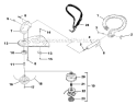 Page E Diagram and Parts List for D825SD UT-20729 Homelite Trimmer