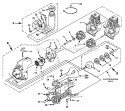 Part Location Diagram of A07141C Homelite Fuel Tank Complete