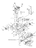 Part Location Diagram of GP586051 Homelite Indexing Spring & Pin