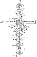 Page A Diagram and Parts List for E200 UT-22088-A Homelite Edger