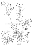 Part Location Diagram of UP05817 Homelite Screw-Hex Sems (10-24 X 2")