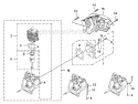 Page C Diagram and Parts List for UT-08130  Homelite Leaf Blower / Vacuum