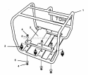 Part Location Diagram of UP03483 Homelite Isolator- Vibration