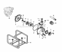 Pump Diagram and Parts List for HAC420 UT-01612 Homelite Water Pump