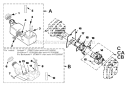 Page A Diagram and Parts List for HB25150V UT-08035-AR Homelite Leaf Blower / Vacuum