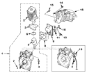 Page B Diagram and Parts List for HB25150V UT-08035-AR Homelite Leaf Blower / Vacuum