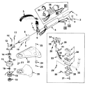 Page A Diagram and Parts List for HBC30B UT-15072 Homelite Trimmer