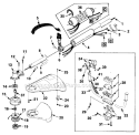 Page A Diagram and Parts List for HBC30B UT-15086-B Homelite Trimmer