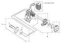 Page D Diagram and Parts List for HBC30BI UT-15175 Homelite Trimmer