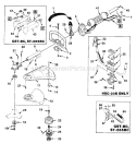 Page A Diagram and Parts List for HBC30 UT-15071-A Homelite Trimmer