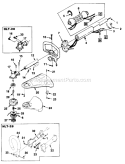 Page A Diagram and Parts List for HBC30 UT-15085-B Homelite Trimmer