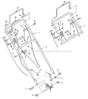 Part Location Diagram of JA994699 Homelite Control - Throttle W/Cable