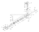 Page A Diagram and Parts List for HCM20P5 UT-30525-A Homelite Lawn Mower