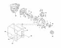 Pump Diagram and Parts List for HCP420 UT-01609 Homelite Water Pump