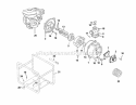Pump Diagram and Parts List for HCP630 UT-01613 Homelite Water Pump