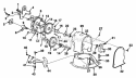 Gearbox Diagram and Parts List for HDP2 UT-01603 Homelite Water Pump