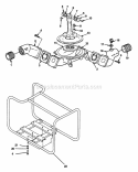 Pump__Roll_Cage Diagram and Parts List for HDP2 UT-01603 Homelite Water Pump