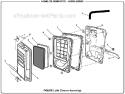 Page L Diagram and Parts List for HG5000  Homelite Generator