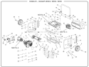 Part Location Diagram of 308444002 Homelite Back Panel Assembly