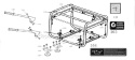 Frame Diagram and Parts List for HG6000  Homelite Generator