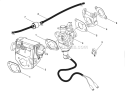 Page E Diagram and Parts List for HGCA5000  Homelite Generator