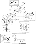 Page A Diagram and Parts List for HGT UT-20583-A Homelite Trimmer