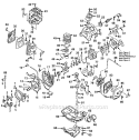 Part Location Diagram of 0080813 Homelite Crankcase