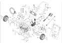 Part Location Diagram of 308659011 Homelite Front Frame
