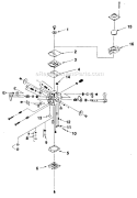 Page D Diagram and Parts List for HLT15 UT-20602-C Homelite Trimmer
