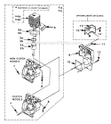 Page C Diagram and Parts List for HLT15 UT-20602-C Homelite Trimmer