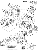 Page B Diagram and Parts List for HLT17C UT-20586-A Homelite Trimmer