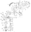 Part Location Diagram of A04310 Homelite Housing- Driveshaft