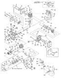 Page B Diagram and Parts List for HLT17C UT-20596-B Homelite Trimmer