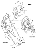 Part Location Diagram of JA990618 Homelite Decal- Battery