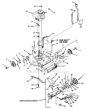 Page B Diagram and Parts List for HMB21P42 UT-30071-A Homelite Lawn Mower