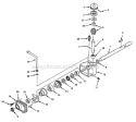 Page C Diagram and Parts List for HMB21P42 UT-30071-A Homelite Lawn Mower