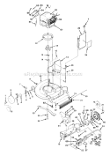 Page D Diagram and Parts List for HMB21P5I UT-30529-B Homelite Lawn Mower