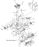 Page D Diagram and Parts List for HMB21 UT-30068 Homelite Lawn Mower