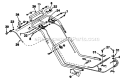 Page B Diagram and Parts List for HSB212 UT-30146 Homelite Lawn Mower