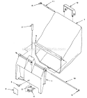 Page B Diagram and Parts List for HSB21P4 UT-30148-A Homelite Lawn Mower