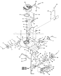 Page D Diagram and Parts List for HSB21P4 UT-30148-A Homelite Lawn Mower