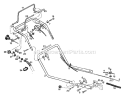 Page C Diagram and Parts List for HSB21P5EI UT-30517-B Homelite Lawn Mower