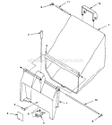 Page B Diagram and Parts List for HSB21P5 UT-30155-A Homelite Lawn Mower