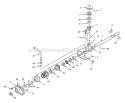 Part Location Diagram of GP300013 Homelite Transmission