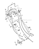 Part Location Diagram of JA991894 Homelite Upper Handle