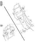 Page A Diagram and Parts List for HSC202 UT-30144-A Homelite Lawn Mower