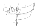 Page B Diagram and Parts List for HSD20B UT-30078 Homelite Lawn Mower