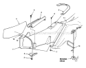 Page C Diagram and Parts List for HSD20B UT-30098 Homelite Lawn Mower
