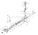 Page A Diagram and Parts List for HSD20P UT-30073 Homelite Lawn Mower